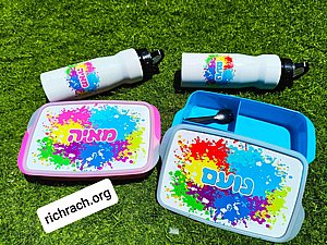 סט מושלם בקבוק שתיה וקופסת אוכל סט מושלם בקבוק שתיה וקופסת אוכל