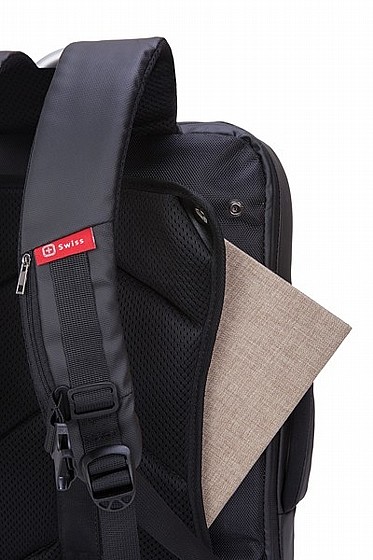 תיק לפטופ למחשב נייד ומניעת גניבות מבית SWISS