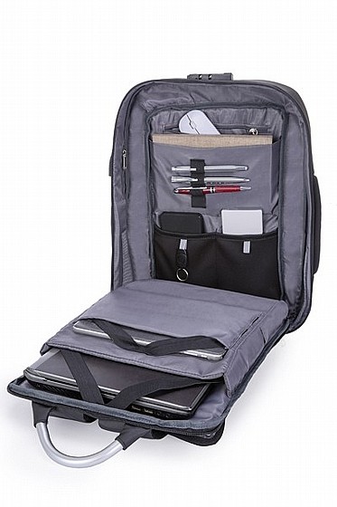 תיק לפטופ למחשב נייד ומניעת גניבות מבית SWISS