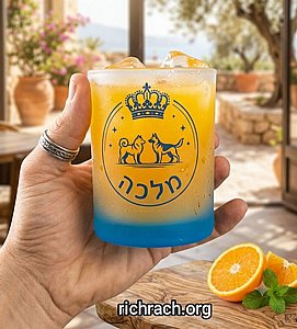 כוס לשתייה קרה פרוסטי עם תחתית בצבע כחול והדפסה אישית (ללא ידית) כוס לשתייה קרה פרוסטי עם תחתית בצבע כחול והדפסה אישית (ללא ידית)
