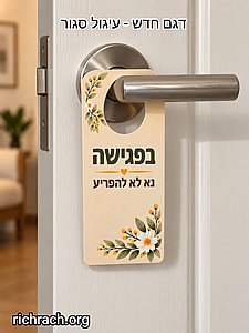 שלט "נא לא להפריע" מעץ בעיצוב אישי – הדפסה צבעונית איכותית על עץ שלט "נא לא להפריע" מעץ בעיצוב אישי – הדפסה צבעונית איכותית על עץ